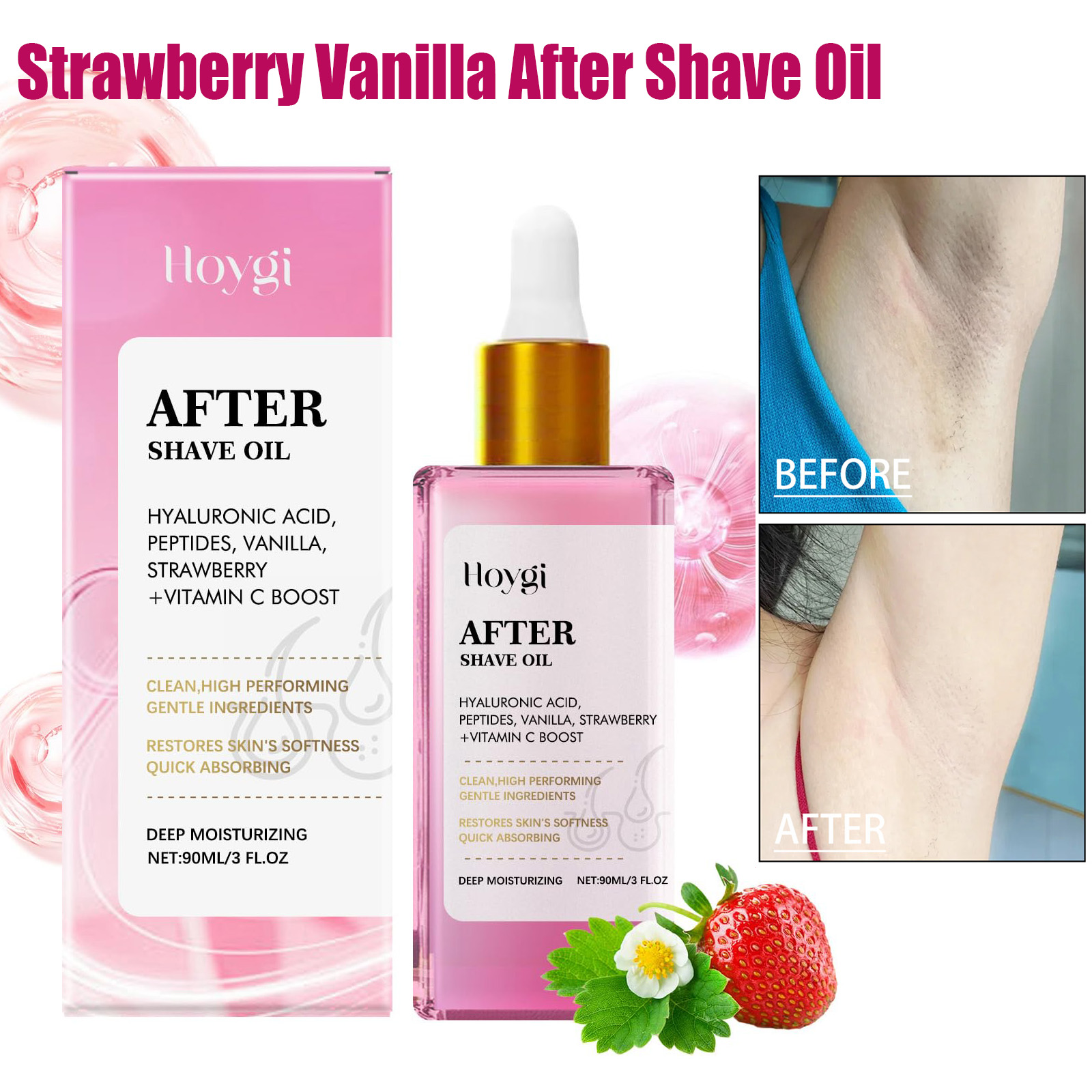 Shaving Cream - زيت ما بعد الحلاقة برائحة الفراولة