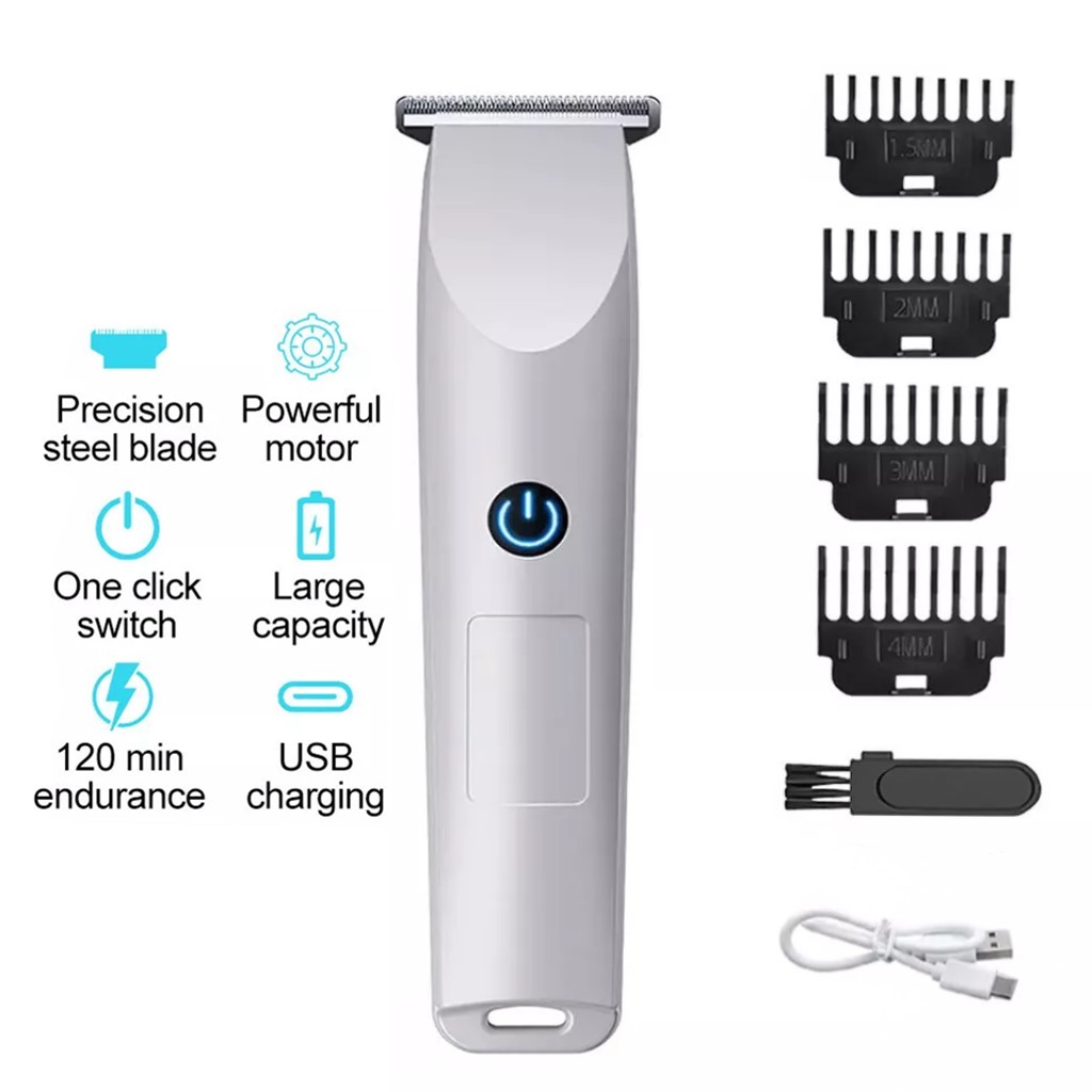 Beard Trimmer - ماكينة حلاقة كهربائية احترافية للرجال لقص