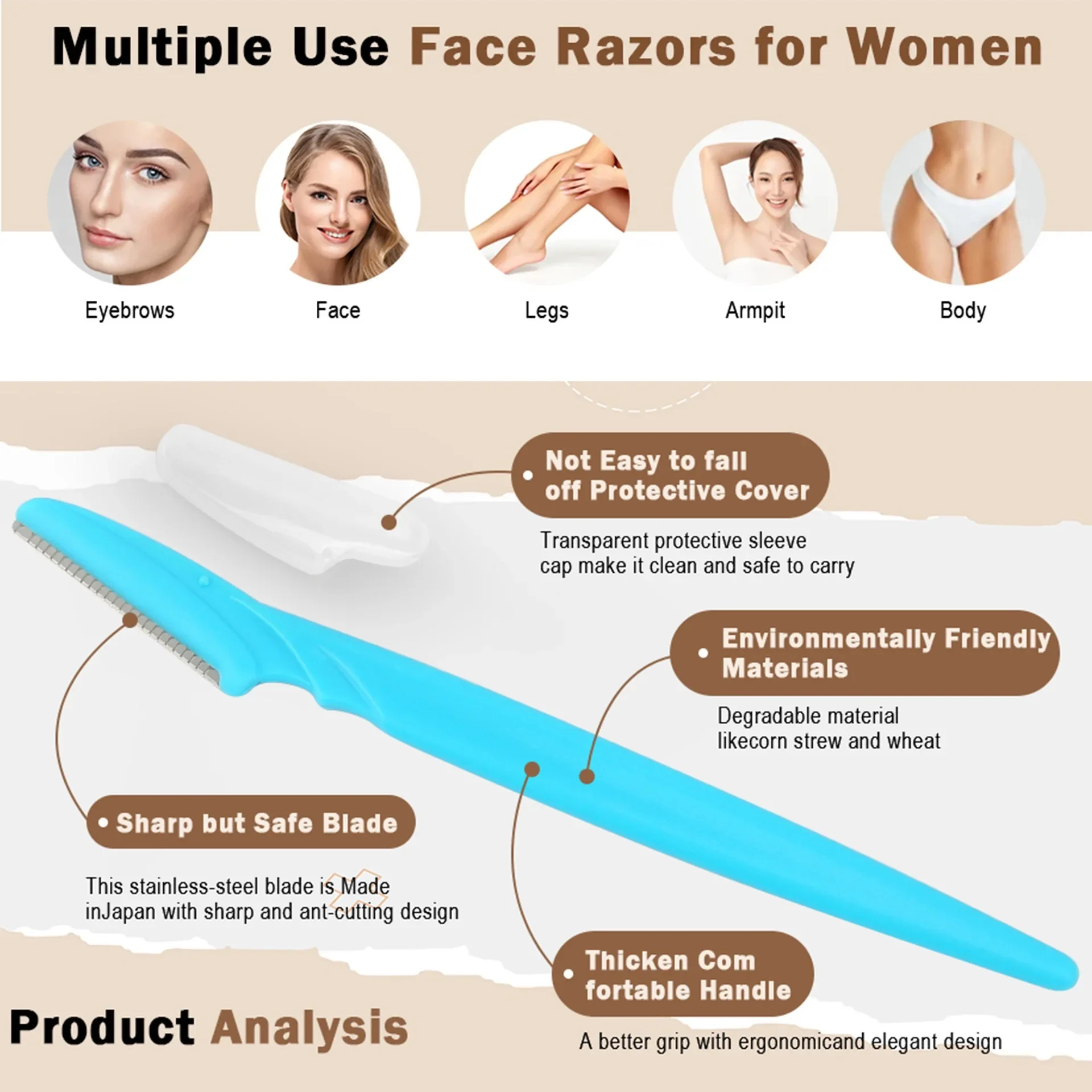 5/40 قطعة، أداة تشذيب الحواجب، - مراجعة Hair Clipper وسعره