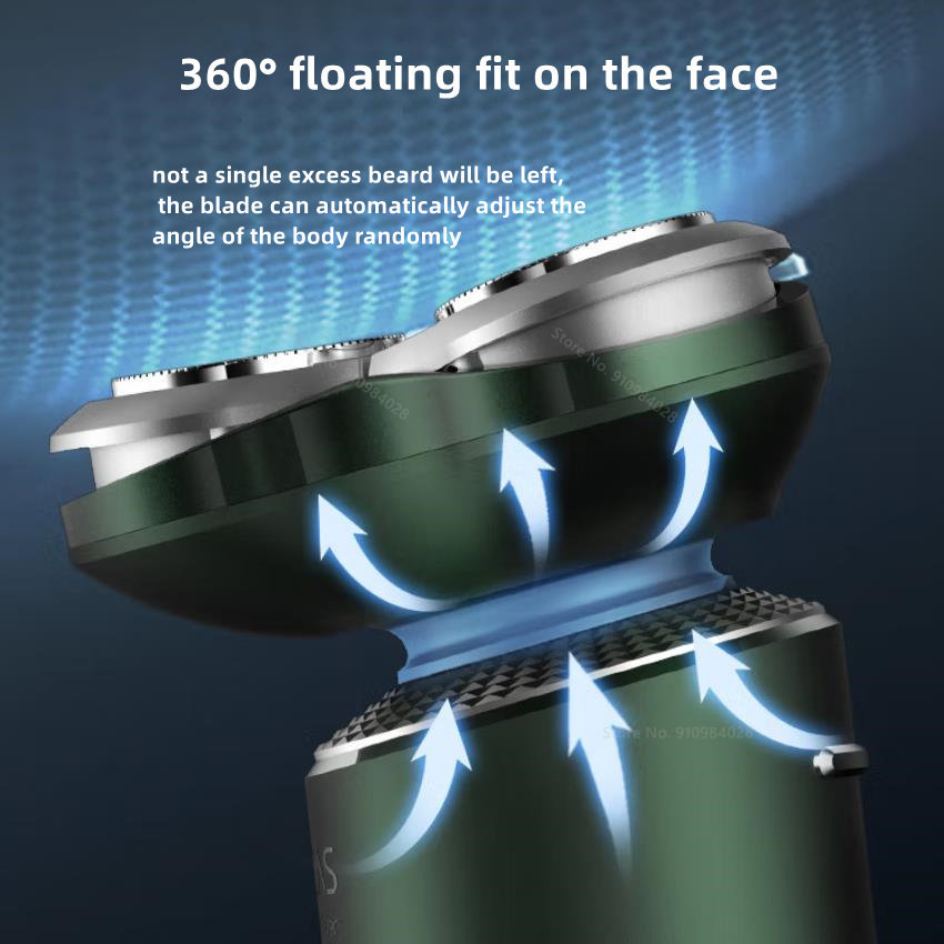 【يُباع بسرعة】رأس ماكينة حلاقة  - مراجعة Electric Shaver Rotary وسعره