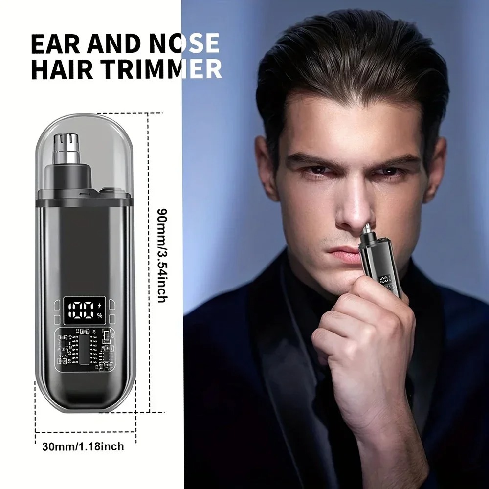ماكينة تشذيب شعر الأنف والأذن  - مراجعة Mens Grooming Travel Kit وسعره