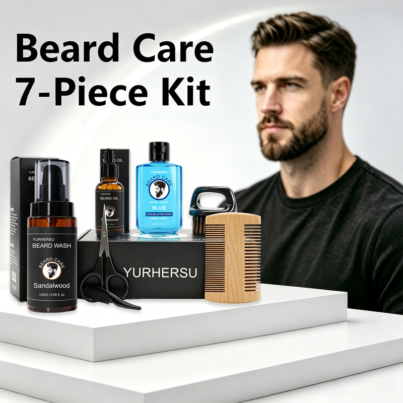 مجموعة أدوات العناية باللحية ( - مراجعة Grooming Kit وسعره