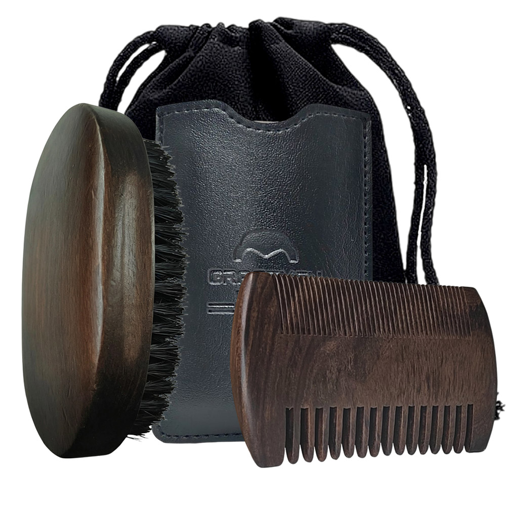 طقم العناية باللحية من Graceme - مراجعة Mens Grooming Travel Kit وسعره
