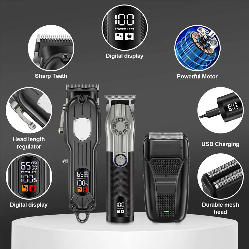مجموعة ماكينة حلاقة الشعر الاح - مراجعة Electric Shaver Rotary وسعره