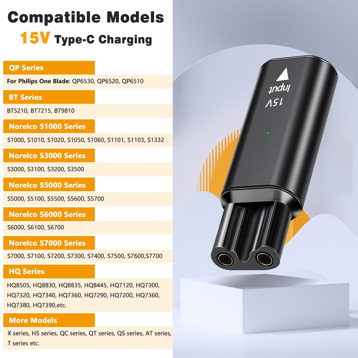 محول شحن صغير آمن ومستقر بجهد  - مراجعة Electric Shaver Rotary وسعره